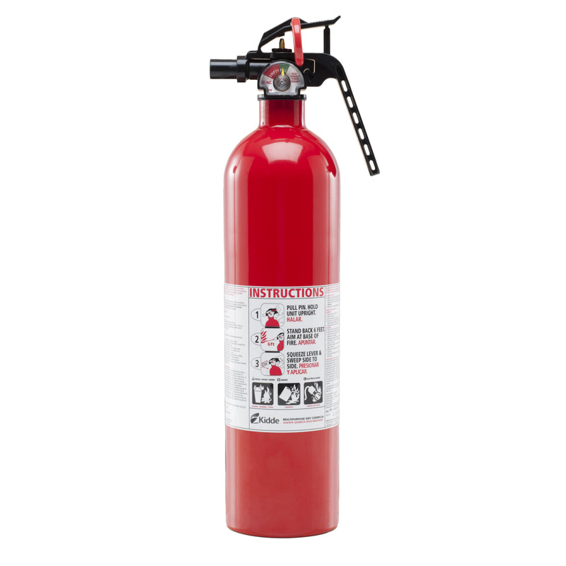 WALTER KIDDE PORTABLE EQUIPMENT INC, Kidde 2.5 lb. Fire Extinguisher For Household US Coast Guard Agency Approval