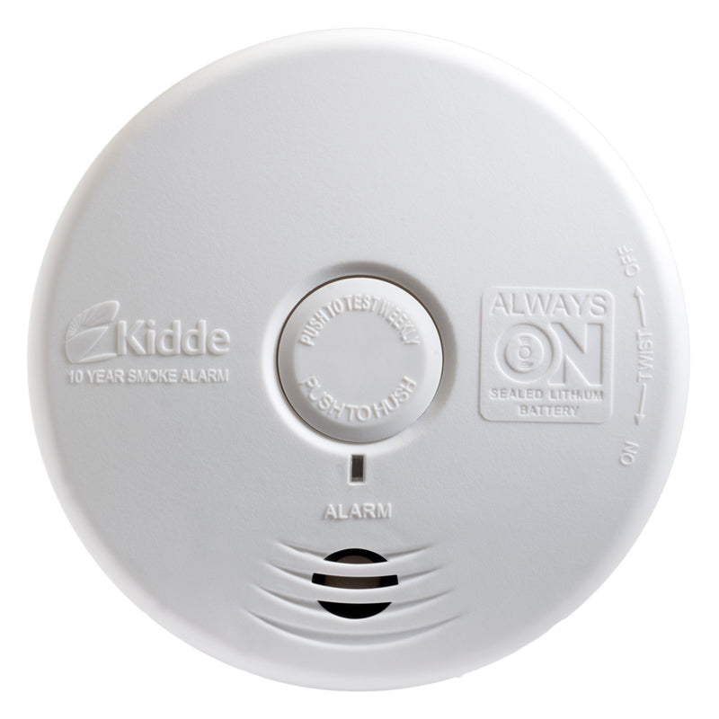 WALTER KIDDE PORTABLE EQUIPMENT INC, Kidde Worry-Free Battery-Powered Photoelectric Smoke Detector