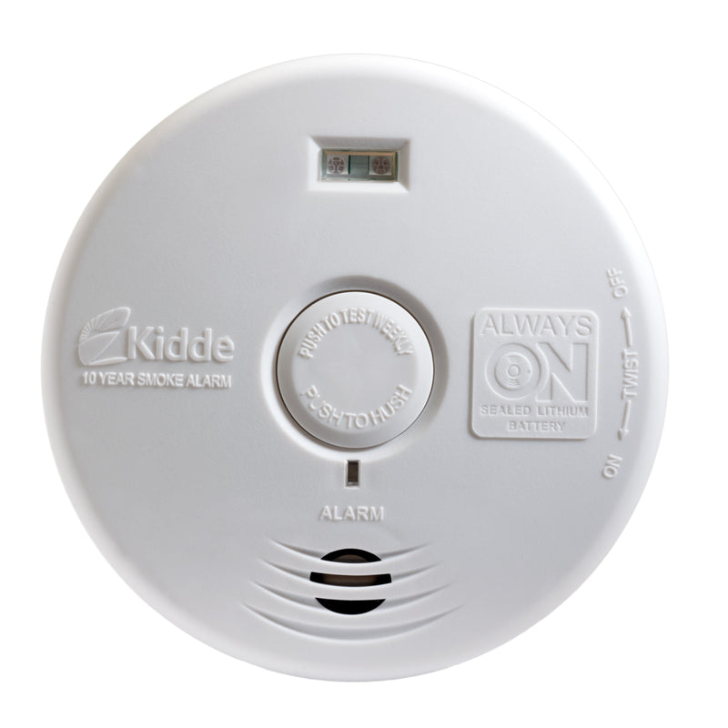 WALTER KIDDE PORTABLE EQUIPMENT INC, Kidde Worry-Free Battery-Powered Photoelectric Smoke Detector