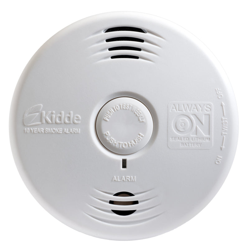 WALTER KIDDE PORTABLE EQUIPMENT INC, Kidde Worry-Free Battery-Powered Photoelectric Smoke Detector