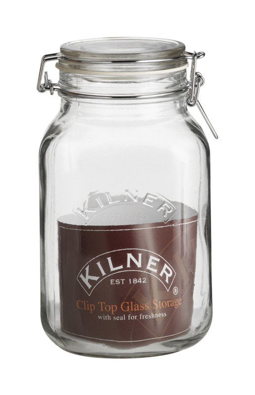 RAYWARE LIMITED, Kilner 2 qt. Storage Jar 1 pk Clear (Pack of 6)