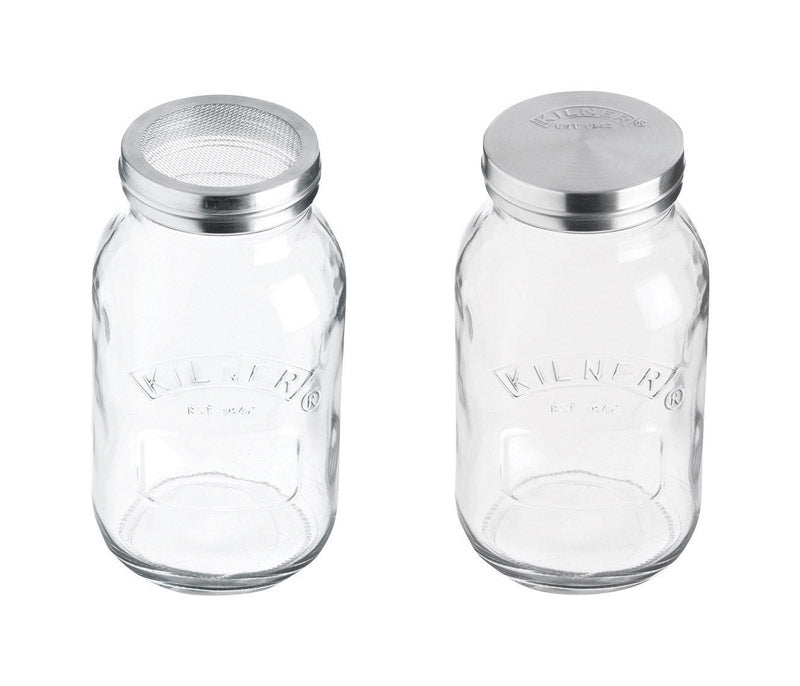 RAYWARE LIMITED, Kilner  3.66 in. W x 3.66 in. L Sifter Jar