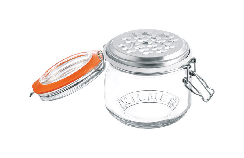 RAYWARE LIMITED, Kilner  5.9 in. W Clear  Glass  Grater Jar