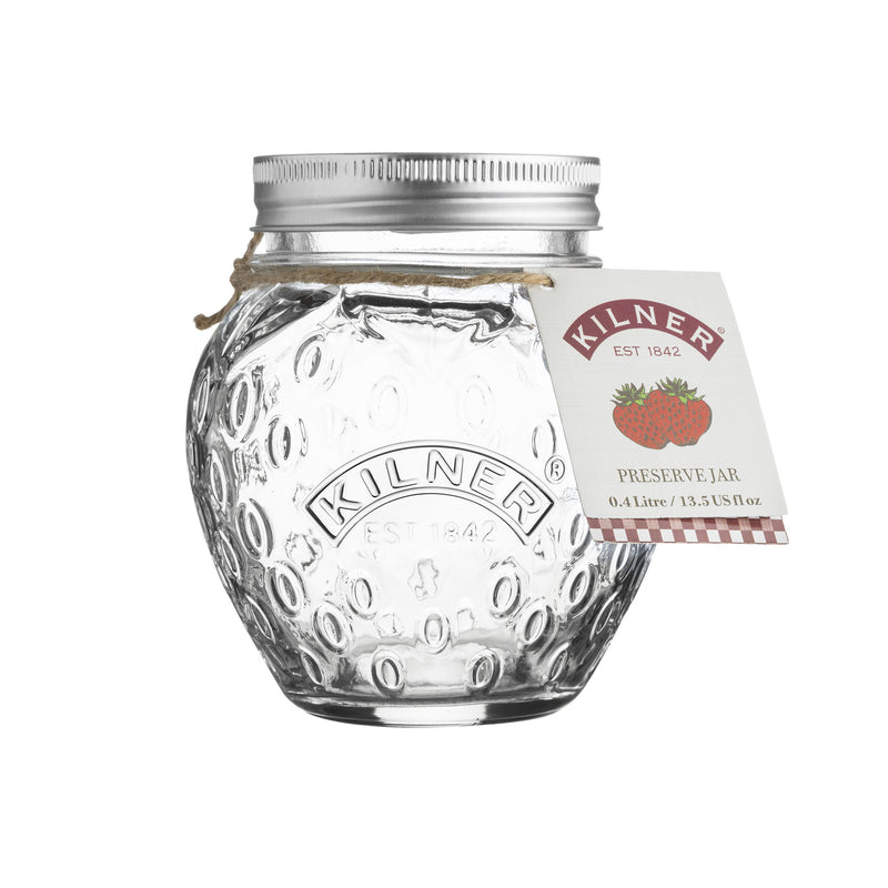 RAYWARE LIMITED, Kilner Strawberry Regular Mouth Preserve Jar 13.5 oz 1 pk (Pack of 6)