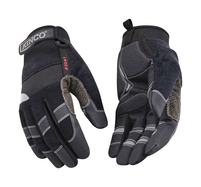 KINCO LLC, Kinco General Men's Outdoor Padded Work Gloves Gray L 1 pair