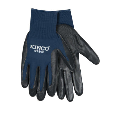 KINCO LLC, Kinco Men's Indoor/Outdoor Gloves Navy M 1 pair