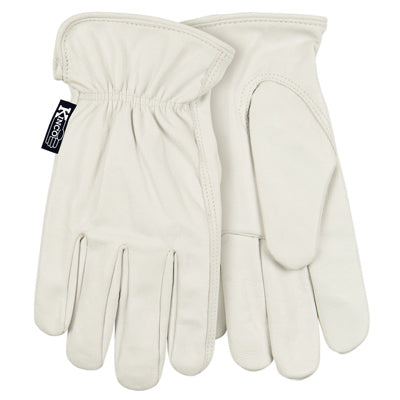 KINCO LLC, Kinco Men's Indoor/Outdoor Pearl Driver Gloves White M 1 pair