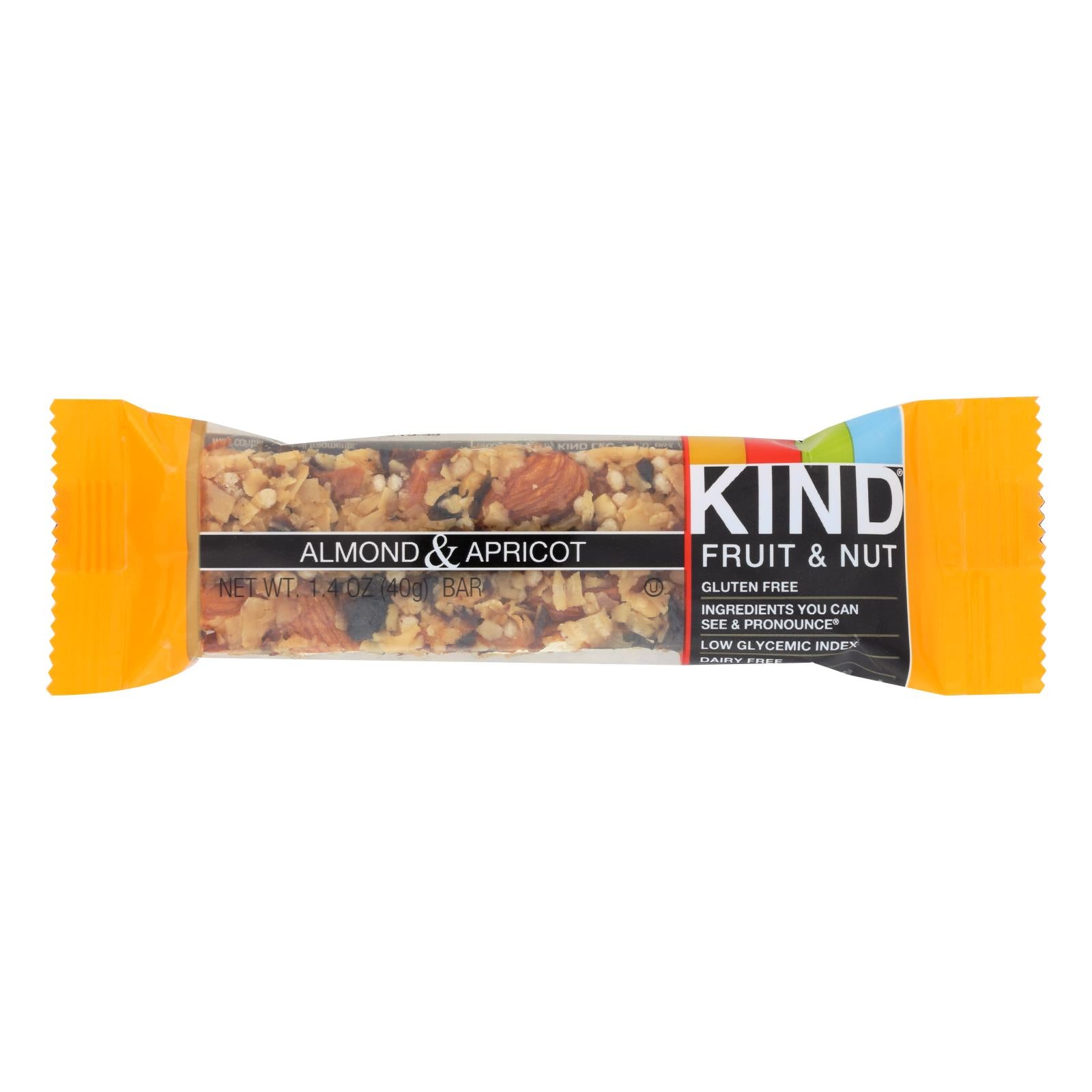 Kind, Kind Bar - Almond and Apricot - Case of 12 - 1.4 oz (Pack of 12)