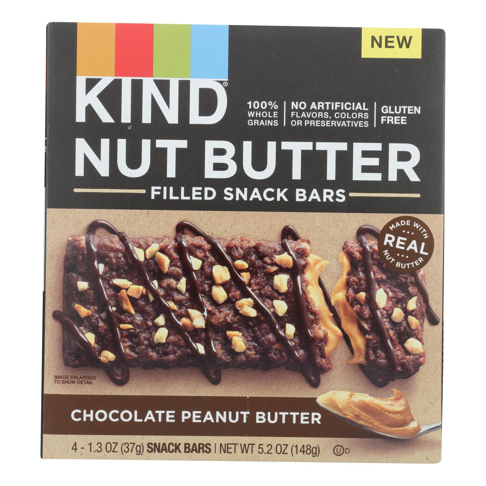 Kind, Kind - Bar Chocolate Peanut Butter Flld - Case of 8 - 4/1.3 OZ (Pack of 8)