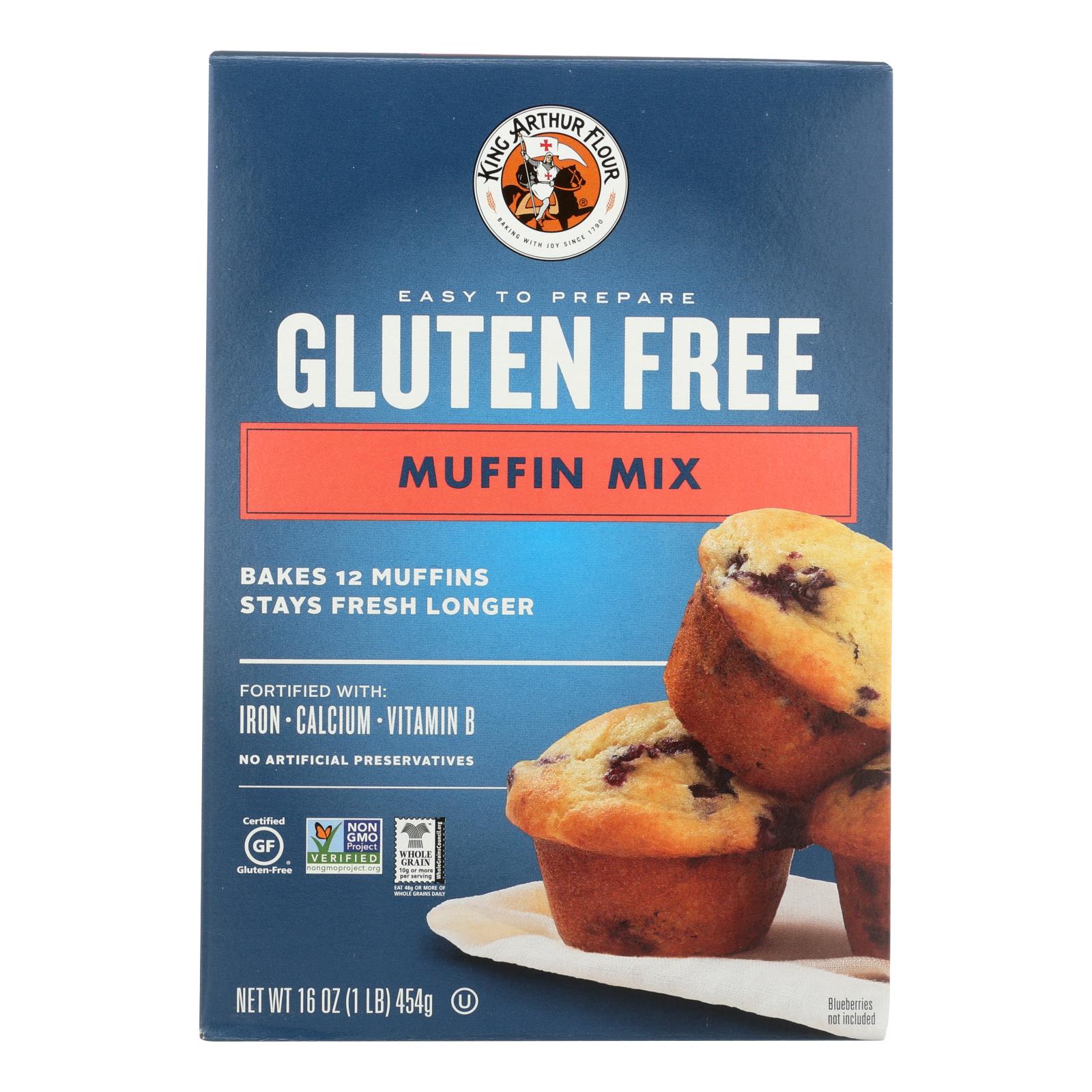 King Arthur, King Arthur Muffin Mix - Case of 6 - 16 oz. (Pack of 6)