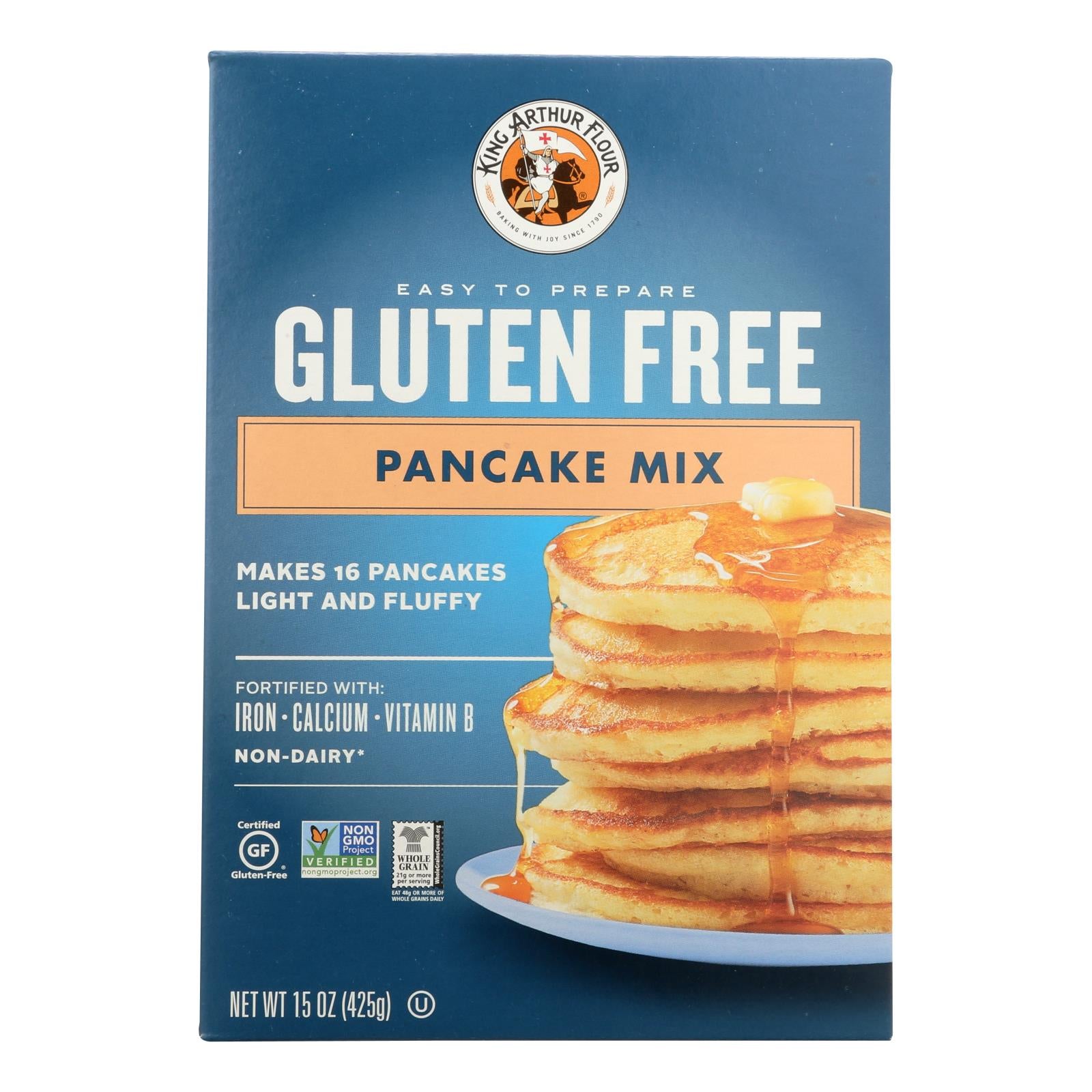 King Arthur, King Arthur Pancake Mix - Case of 6 - 15 oz. (Pack of 6)