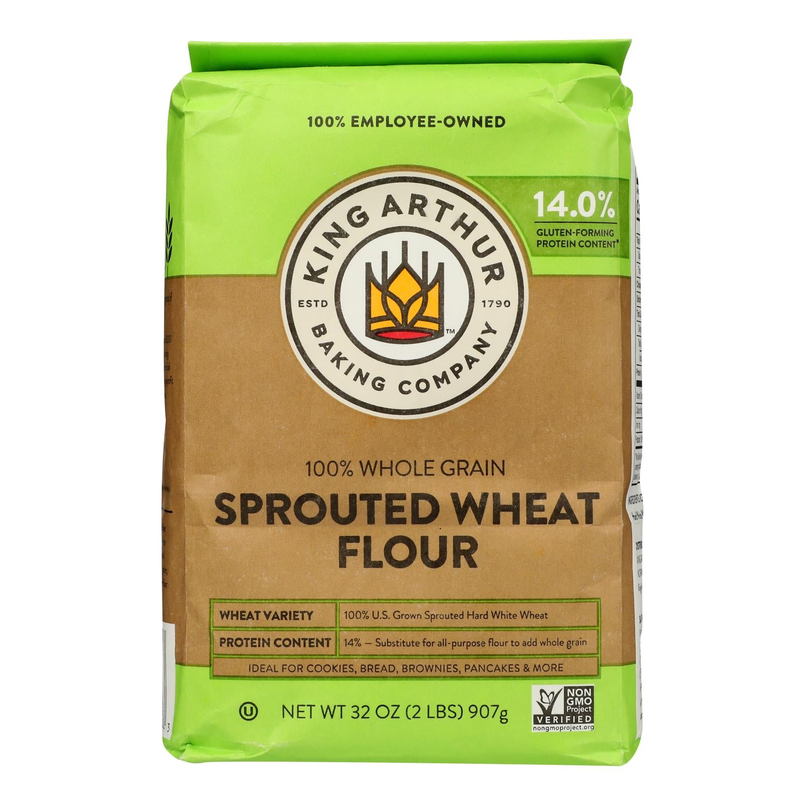 King Arthur, King Arthur Wheat Flour - Case of 6 - 2 lb. (Pack of 6)