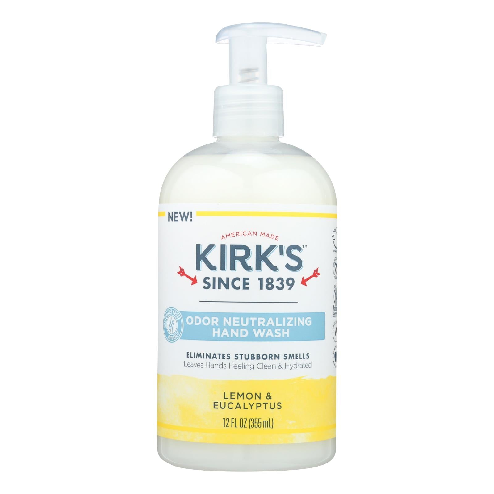 Kirk'S Natural, Kirk's Natural - Hand Soap Lemon Eucalyptus - 12 FZ