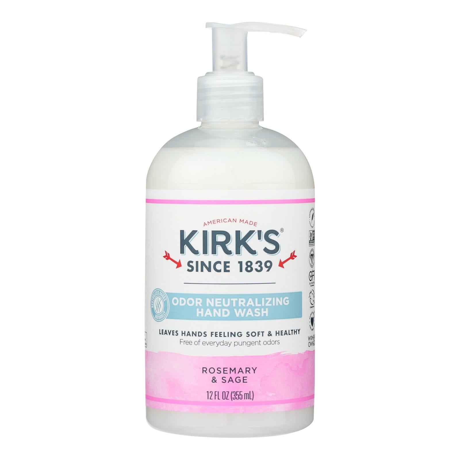 Kirk'S Natural, Kirk's Natural - Hand Soap Rosemary Sage - 12 FZ