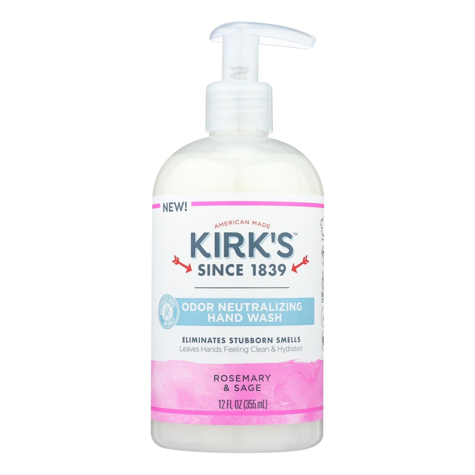 Kirk'S Natural, Kirk's Natural - Hand Soap Rosemary Sage - 12 FZ