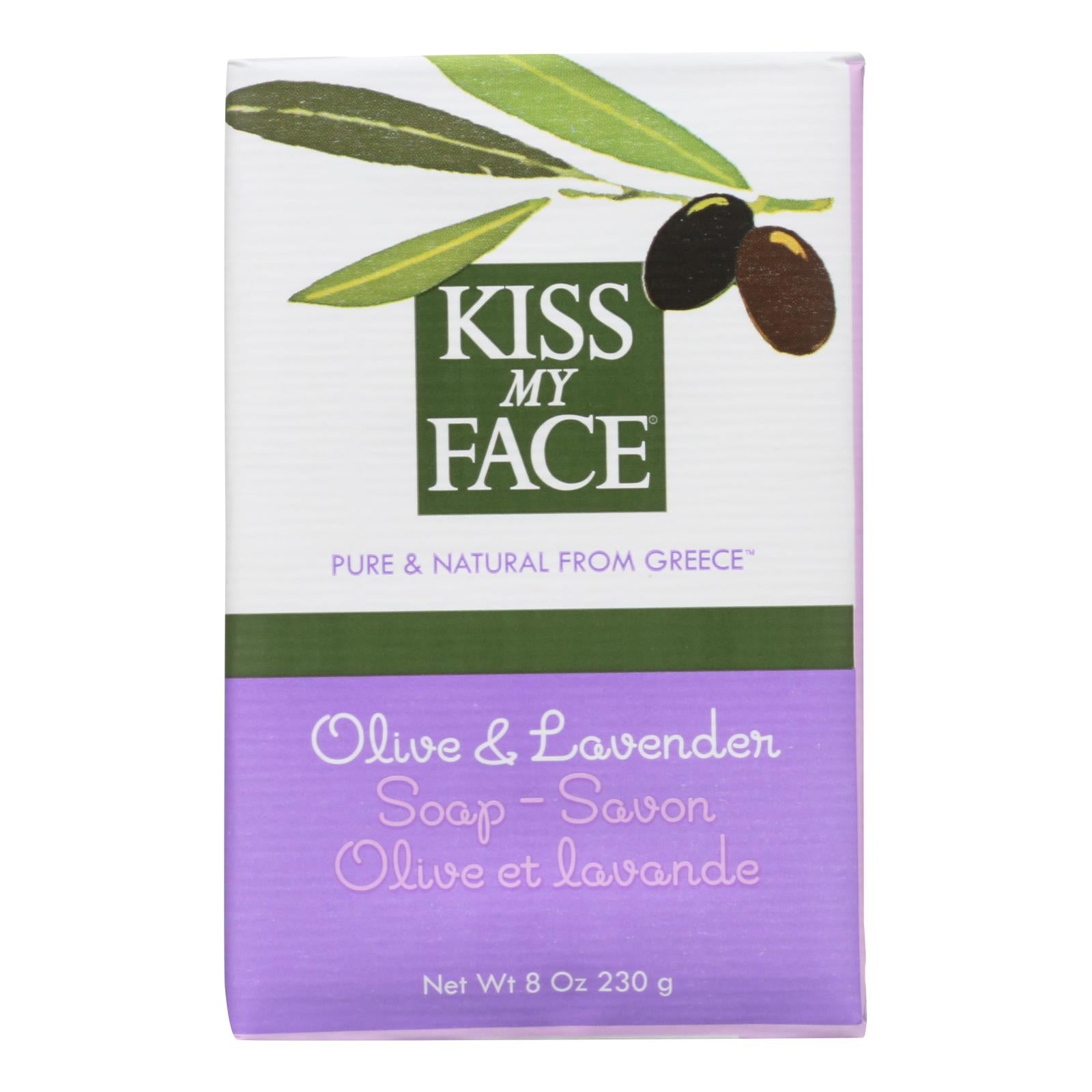 Kiss My Face, Kiss My Face Bar Soap Olive and Lavender - 8 oz