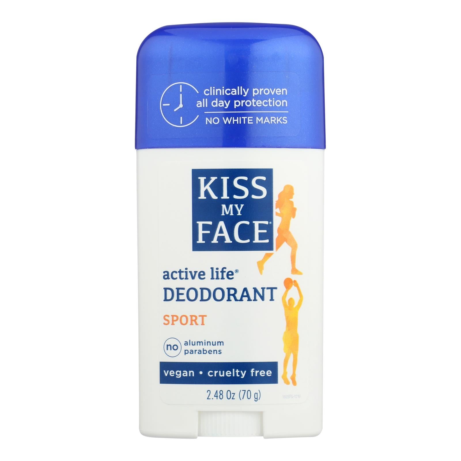 Kiss My Face, Kiss My Face Deodorant Active Life Sport Aluminum Free - 2.48 oz