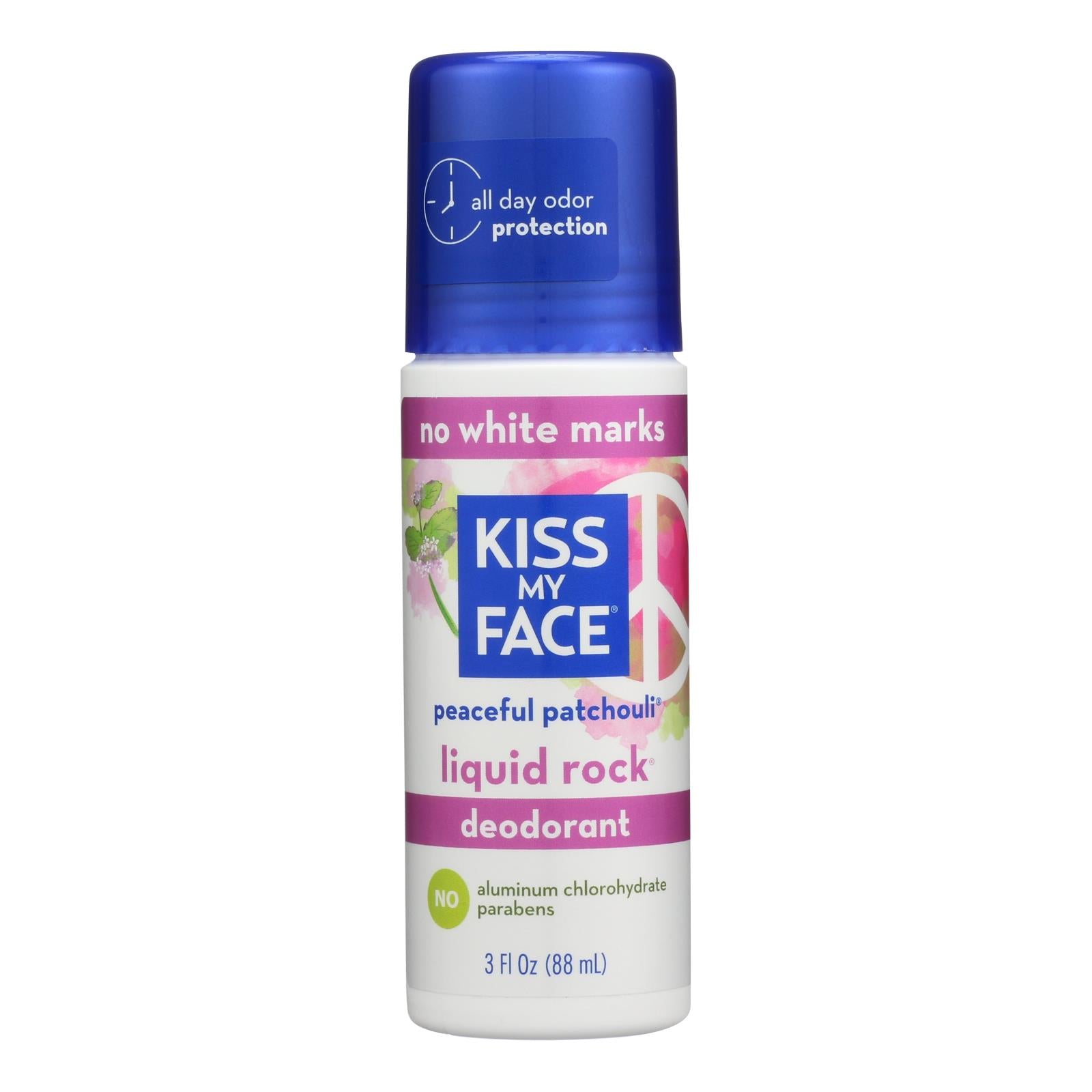 Kiss My Face, Kiss My Face Deodorant Liquid Rock Roll On Peaceful Patchouli - 3 fl oz