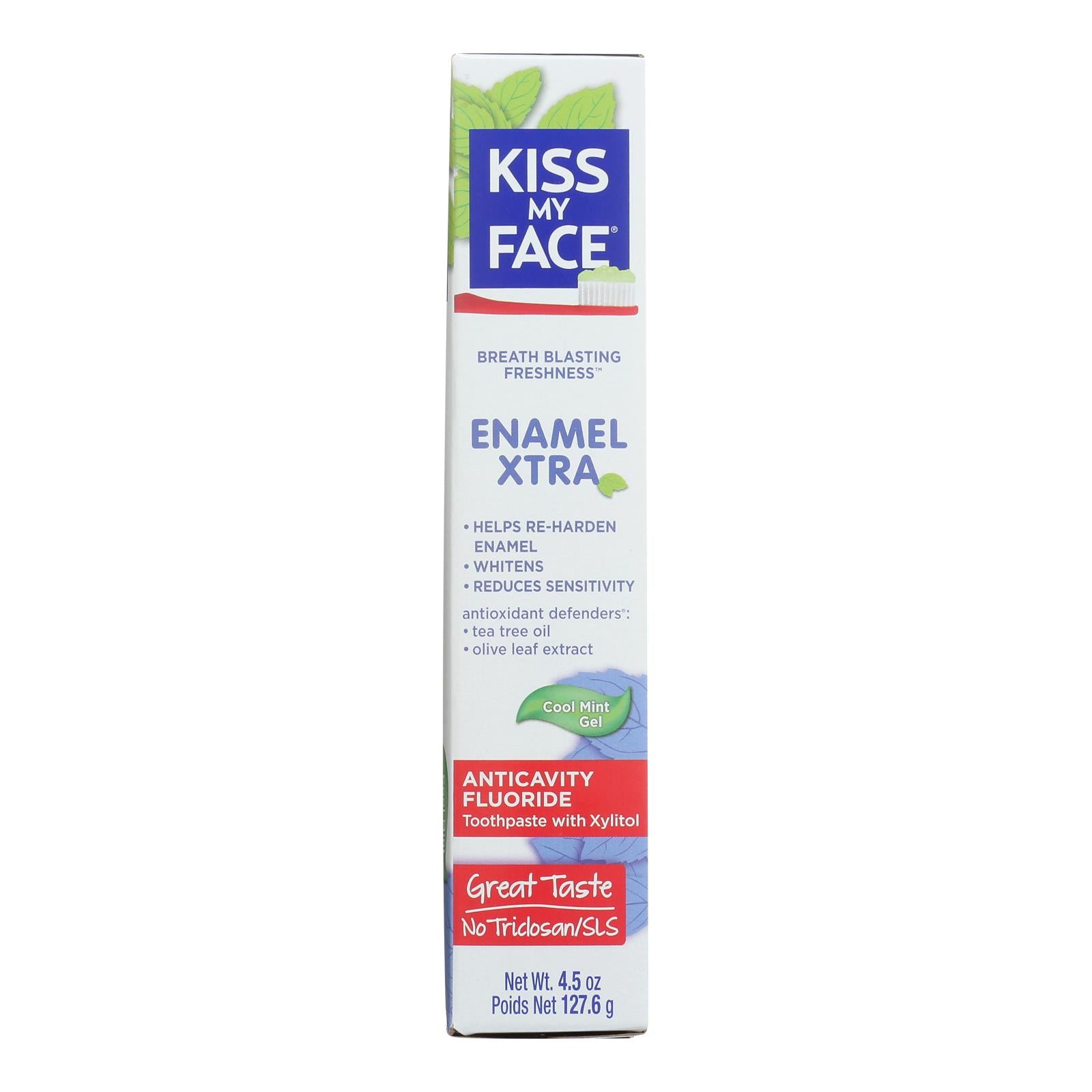 Kiss My Face, Kiss My Face Enamel Extra Toothpaste - 4.5 oz.