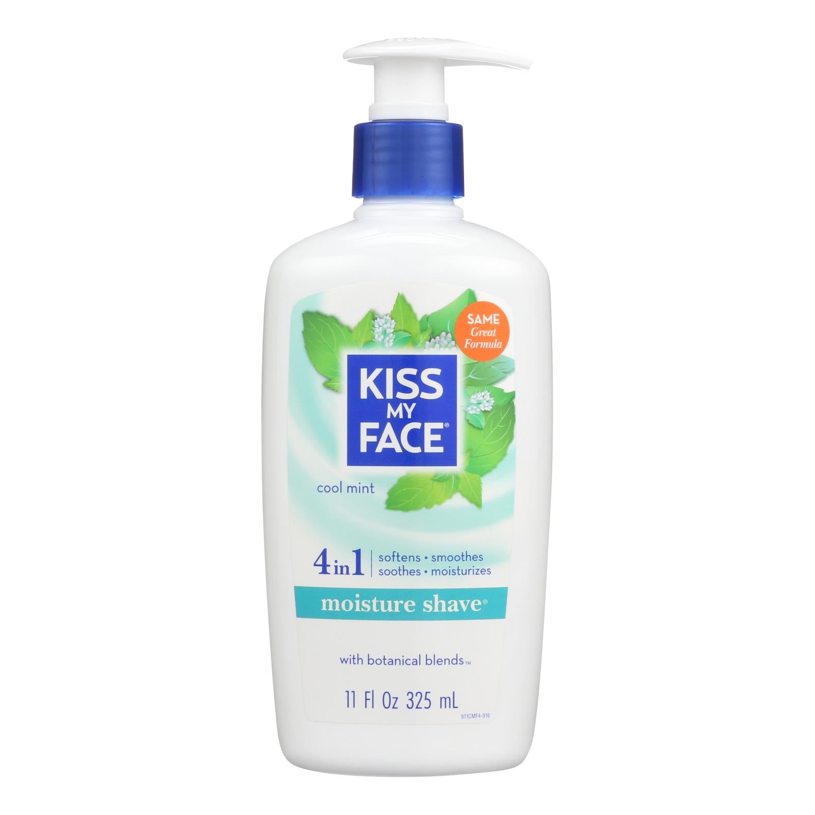 Kiss My Face, Kiss My Face Moisture Shave Cool Mint - 11 fl oz