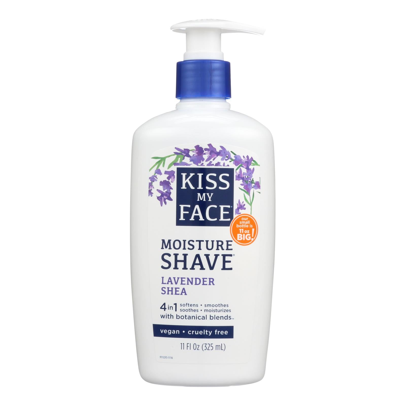 Kiss My Face, Kiss My Face Moisture Shave Lavender Shea - 11 fl oz