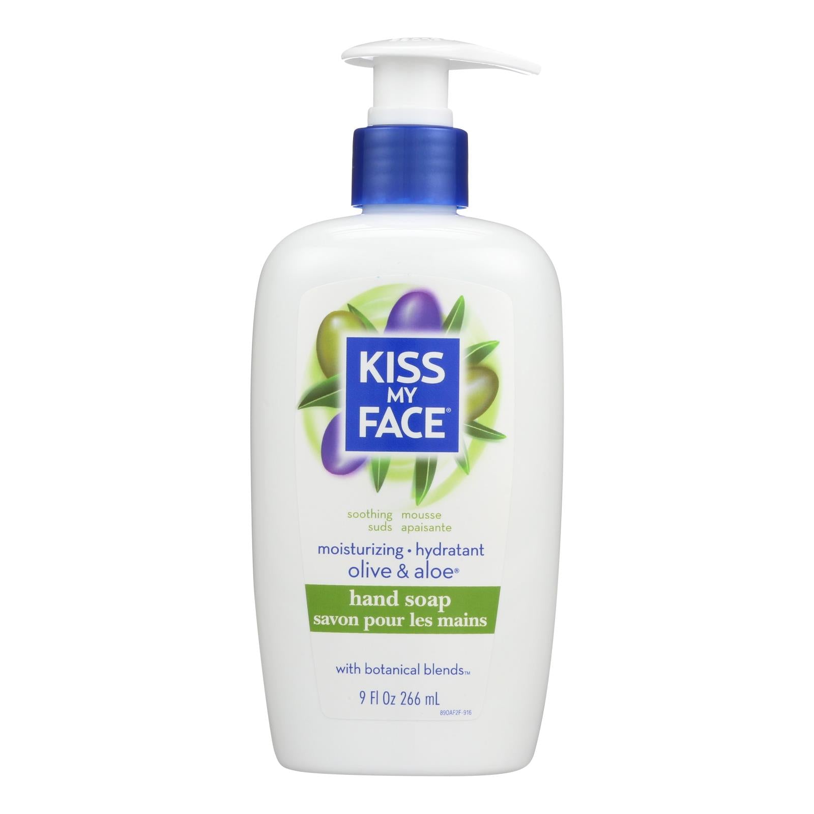 Kiss My Face, Kiss My Face Moisture Soap Olive And Aloe - 9 fl oz