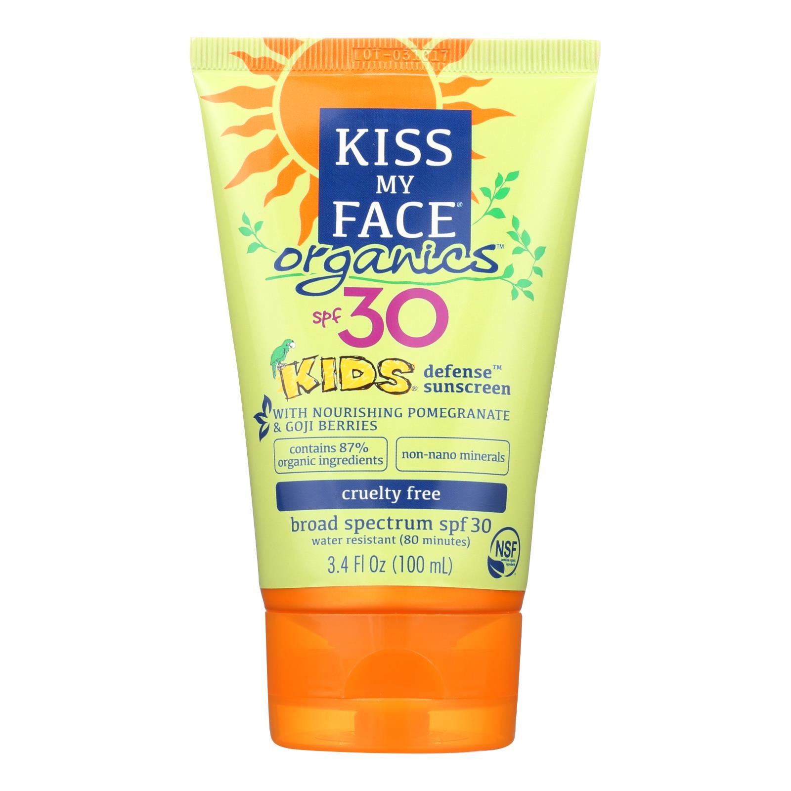 Kiss My Face, Kiss My Face Sunscreen Lotion - 3.4 Fl oz.