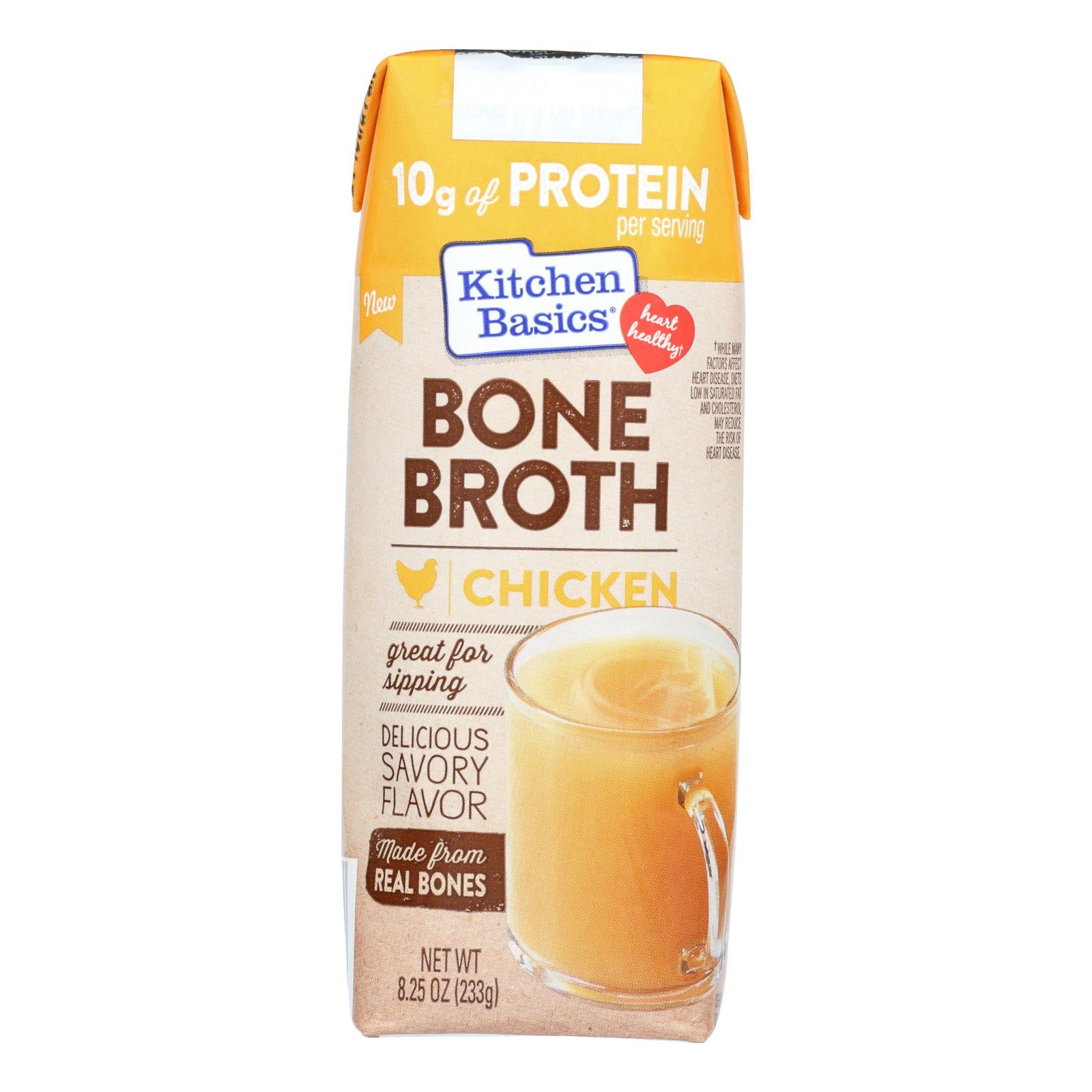 Kitchen Basics, Kitchen Basics Chicken Bone Broth  - Case of 12 - 8.25 FZ (Pack of 12)