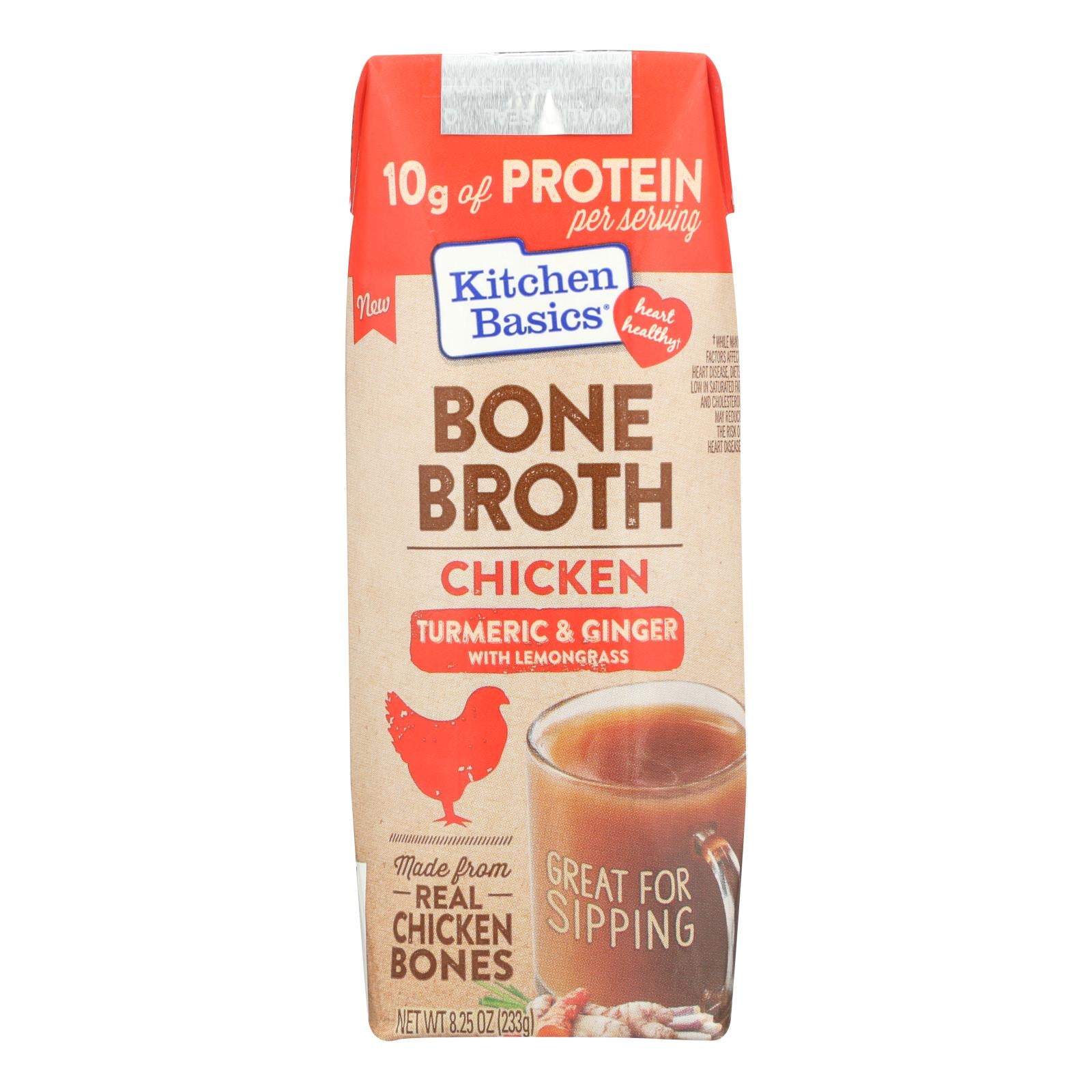 Kitchen Basics, Kitchen Basics Chicken Bone Broth - Case of 12 - 8.25 FZ (Pack of 12)