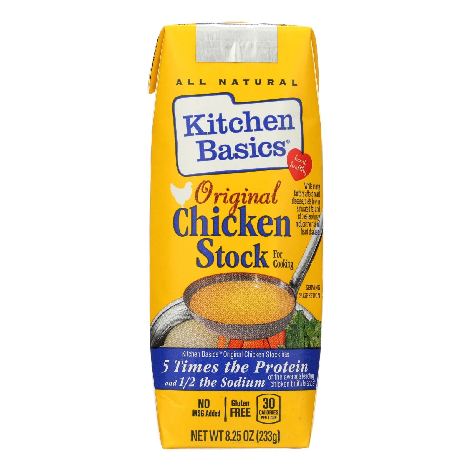 Kitchen Basics, Kitchen Basics Chicken Stock - Case of 12 - 8.25 Fl oz. (Pack of 12)