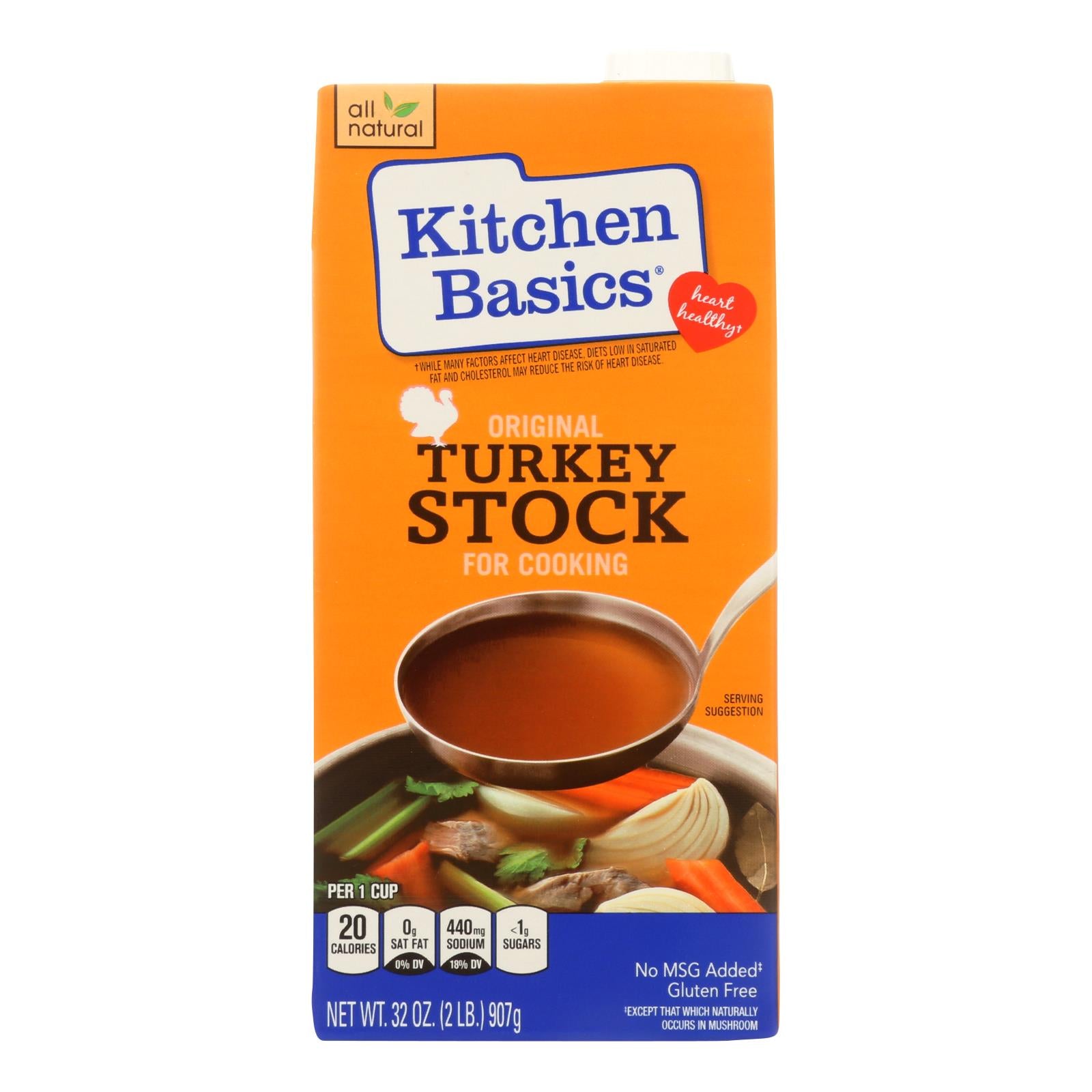 Kitchen Basics, Kitchen Basics Turkey Stock - Case of 12 - 32 Fl oz.