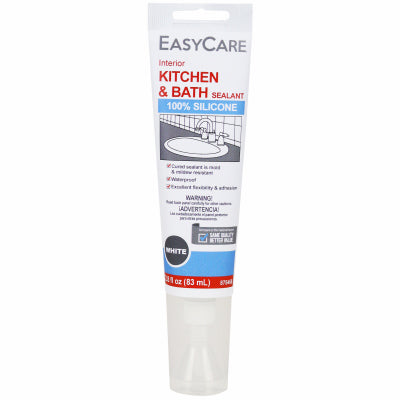 Dap Global Inc, Kitchen & Bath Silicone Sealant, White, 2.8-oz.