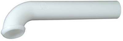 Plumb Shop Div Brasscraft, Kitchen Drain Wall Tube, White Plastic, 1-1/2 x 7-In.