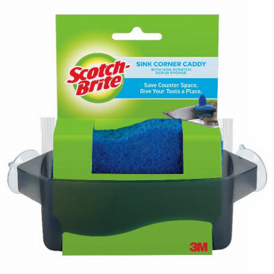 3m Company, Kitchen Sink No-Scratch Sponge & Corner Caddy