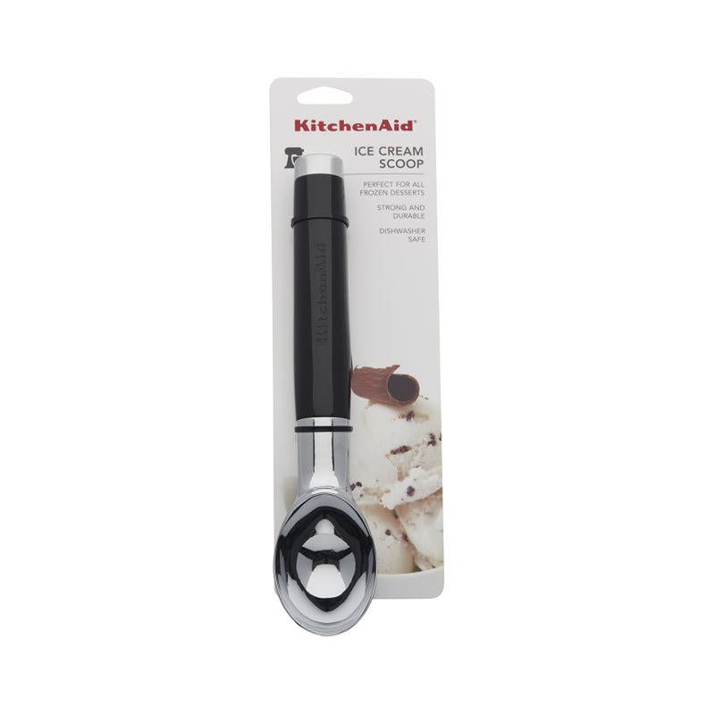 LIFETIME BRANDS CORPORATION, KitchenAid Black ABS Plastic/Stainless Steel Ice Cream Scoop