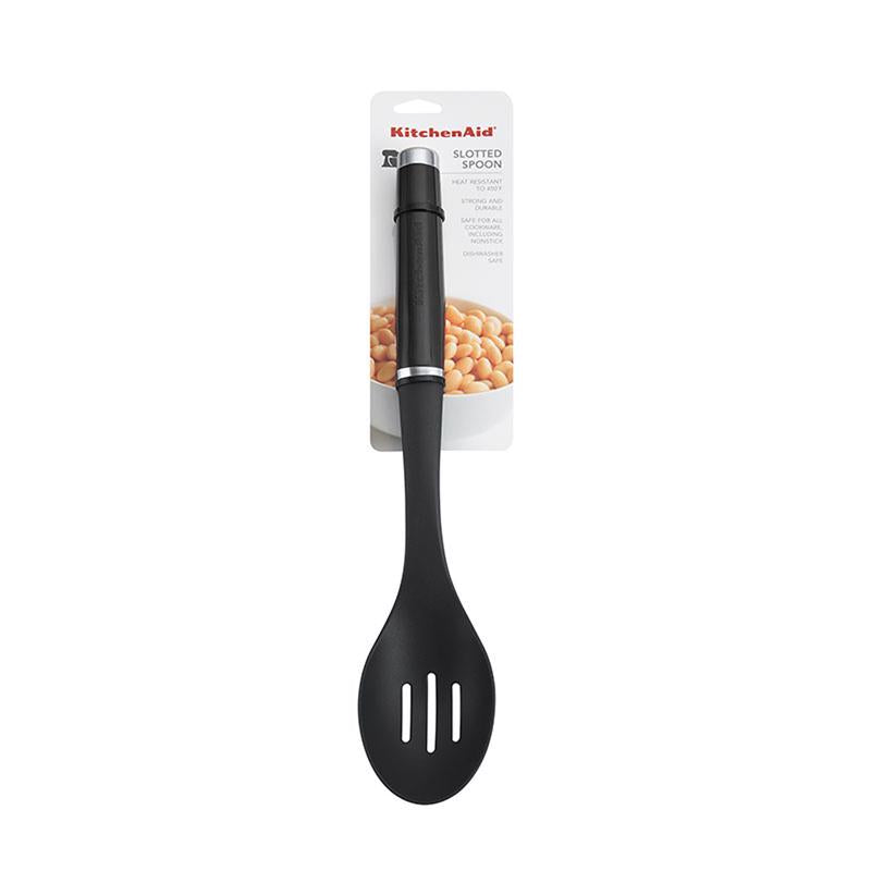 LIFETIME BRANDS CORPORATION, KitchenAid Black ABS/Nylon Slotted Spoon