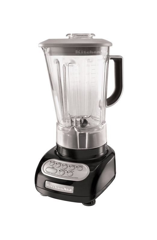 KitchenAid, KitchenAid  Black  Die Cast Metal  Blender  56 oz. 5 speed