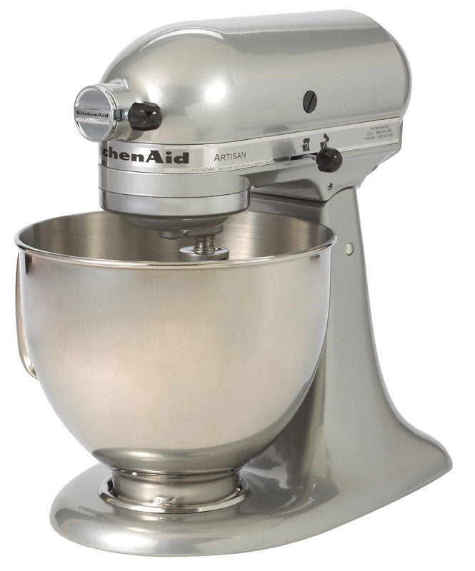 KitchenAid, KitchenAid  Metallic Chrome  5 qt. 10 speed Stand  Mixer