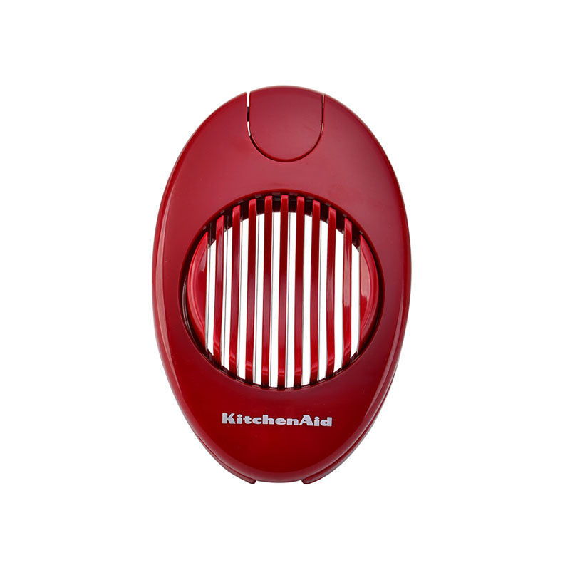 LIFETIME BRANDS CORPORATION, KitchenAid Red ABS Plastic/Stainless Steel Egg Slicer