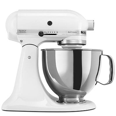 KITCHENAID INC, KitchenAid  White  5 qt. 10 speed Stand  Mixer