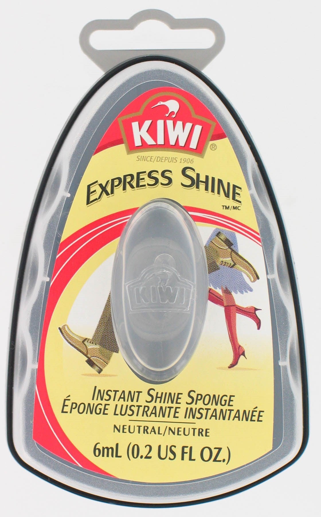 S C Johnson Wax, Kiwi 18400 0.2 Oz Neutral Express Shine Instant Shine Sponge