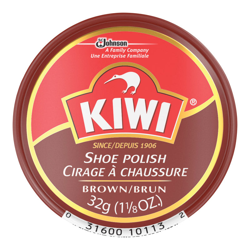 JOHNSON SC & SONS INC, Kiwi Brown Shoe Polish 1-1/8 oz