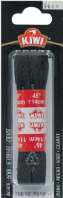 JOHNSON SC & SONS INC, Kiwi Outdoor 72 in. Black Boot Laces