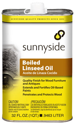 Klean-Strip, Klean-Strip Boiled Linseed Oil 1 qt. for Protects and Seals Unfinished Wood Surfaces (Pack of 4)