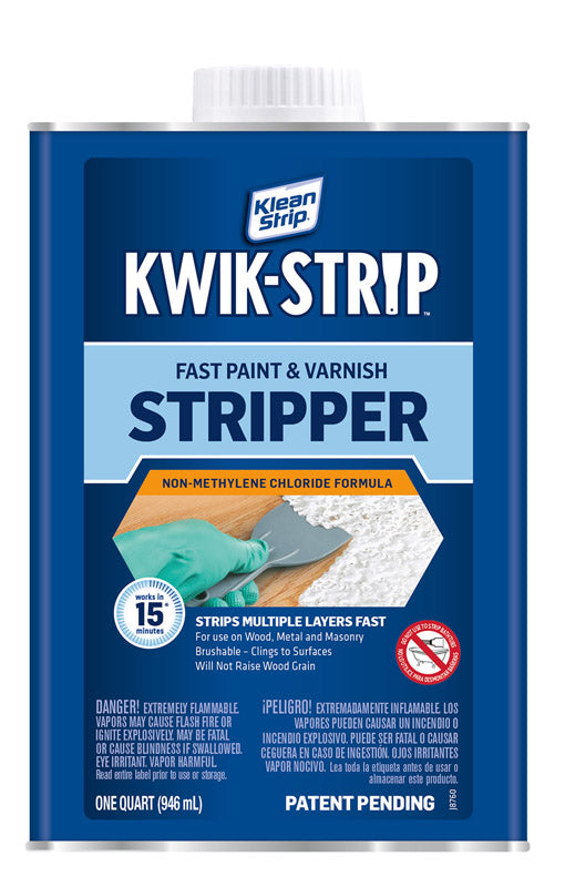 WM BARR & COMPANY, Klean Strip Fast Paint and Varnish Stripper 1 qt (Pack of 4)