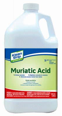 WM BARR & COMPANY, Klean Strip Green Muriatic Acid 1 gal Liquid (Pack of 4)