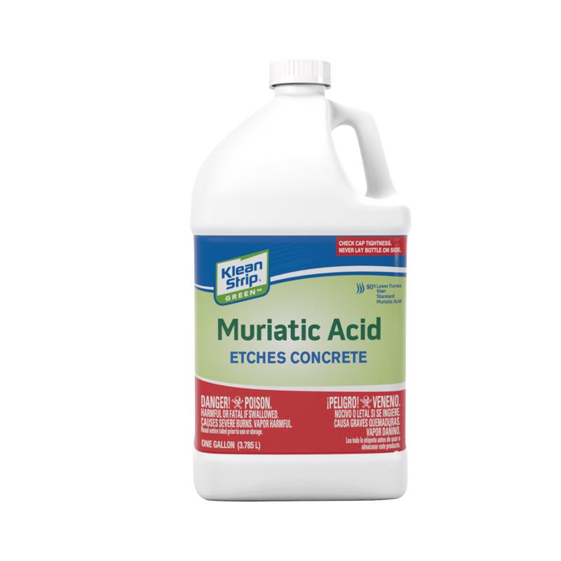 WM BARR & COMPANY, Klean Strip Green Muriatic Acid 1 gal Liquid (Pack of 4)