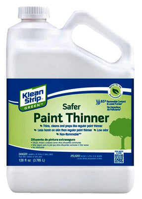 WM BARR & COMPANY, Klean Strip Green Paint Thinner 128 oz. (Pack of 4)