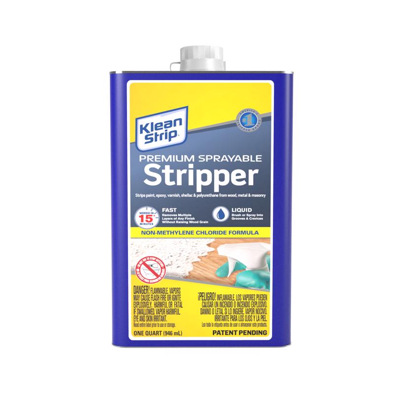 WM BARR & COMPANY, Klean Strip Sprayable Fast Paint and Varnish Stripper 1 qt (Pack of 4)