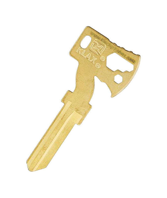 GLENN KLECKER, Klecker Knives Klax Multi-Tool Key Brass 1 each